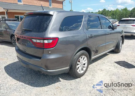 2019 Dodge Durango Special Service Rwd из США, поврежденный, VIN 1C4SDHFT8KC558824